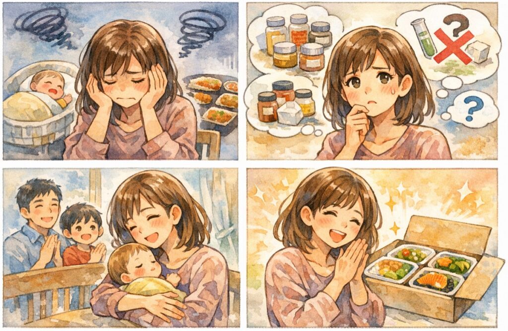 産後・授乳中ママが選ぶ無添加宅配弁当｜失敗しない選び方と体をいたわる5つのコツ