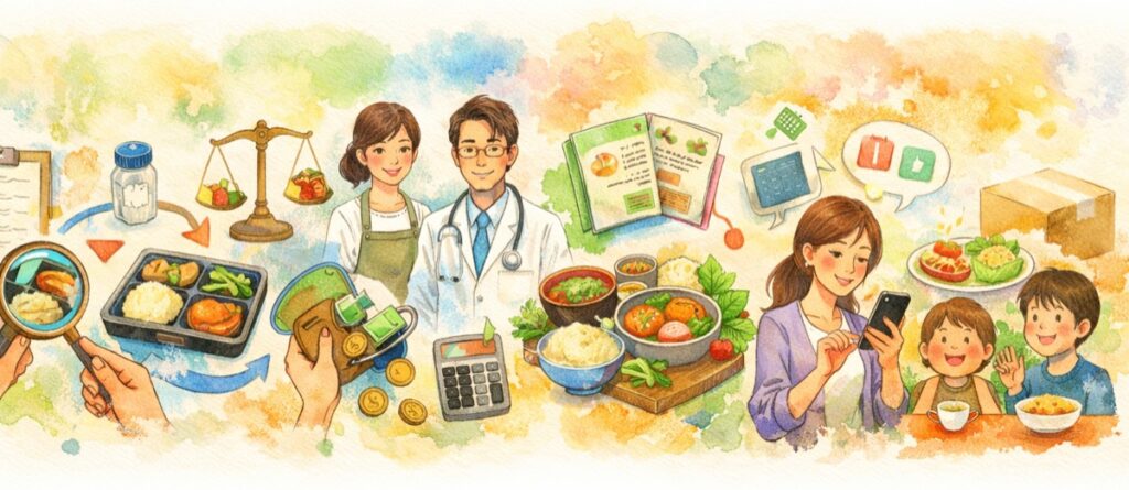 まとめ：塩分管理が必要な人の宅食の選び方｜冷凍弁当で無理なく続けるポイントと見極め方