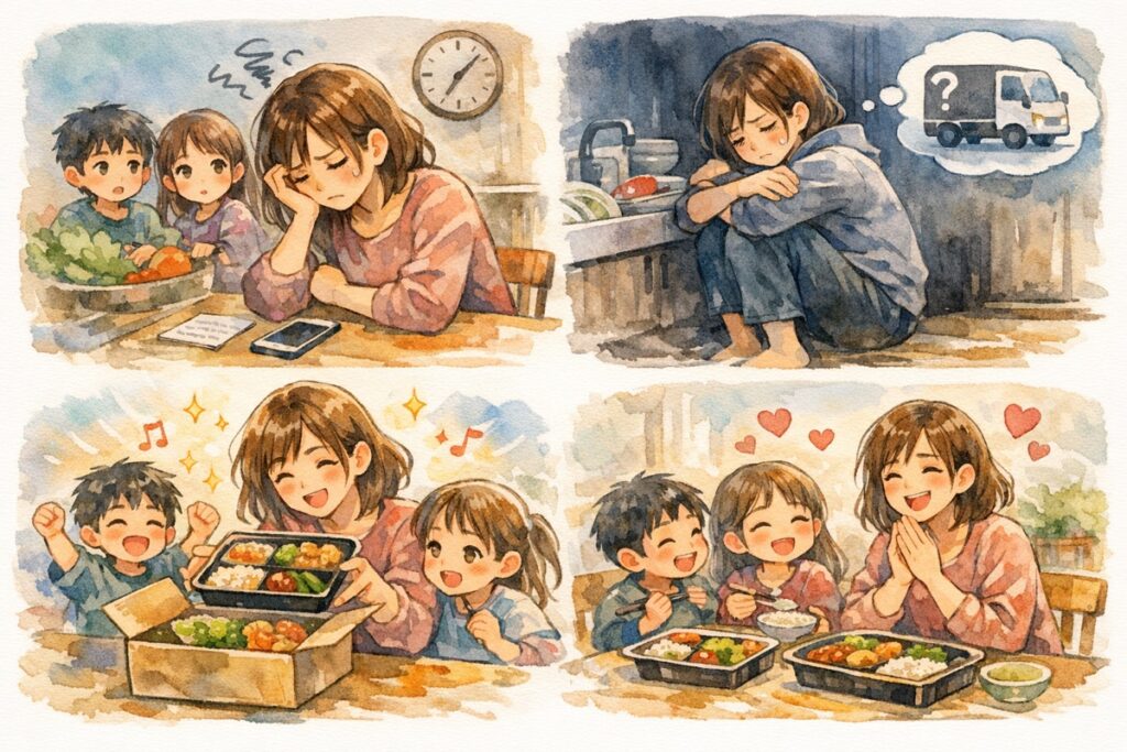 宅食をすぐ届けてほしい人へ|当日・翌日OKの即日配送4選と後悔しない選び方