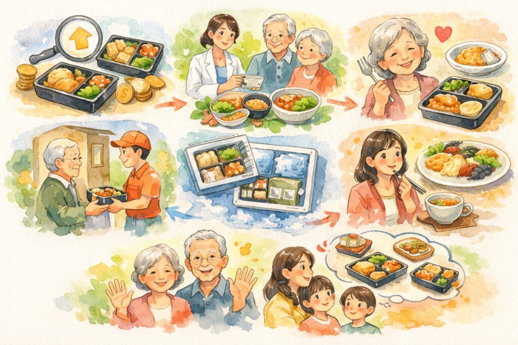 まとめ：高齢者向け宅配弁当のお試し活用法｜体調別の失敗しない選び方と注意点を徹底解説