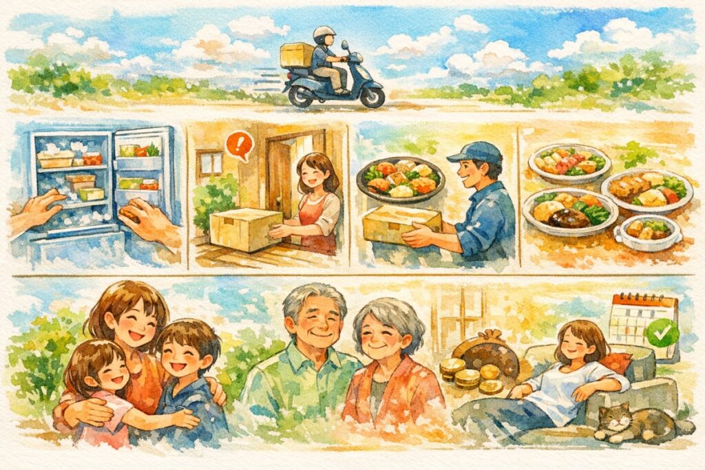 まとめ：宅食を毎日配達で頼むなら必ず知りたい！飽きない選び方と受け取りやすさを徹底解説