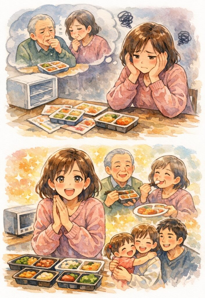 高齢者向け冷凍宅食の選び方|続けやすさと食べやすさで失敗しない【やわらか食・制限食対応版】