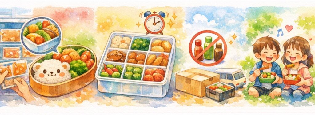 まとめ：子供が喜ぶお弁当用冷凍食品の選び方｜忙しい朝でも詰めるだけで栄養バランスが整うコツ