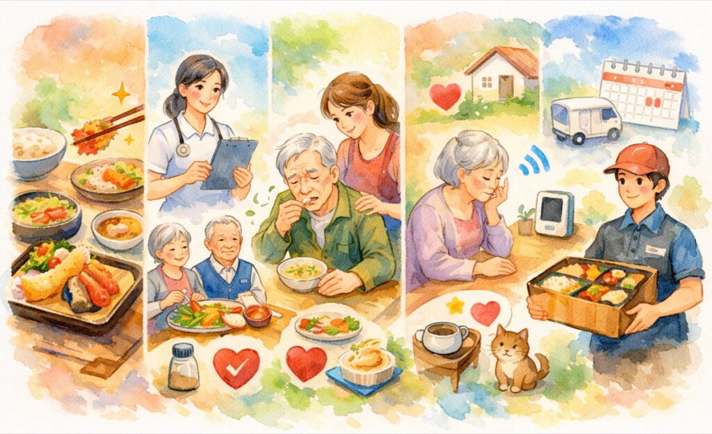 まとめ:高齢者向け高級食事宅配の選び方|お試し費用の目安から味・安心感・続けやすさで比較
