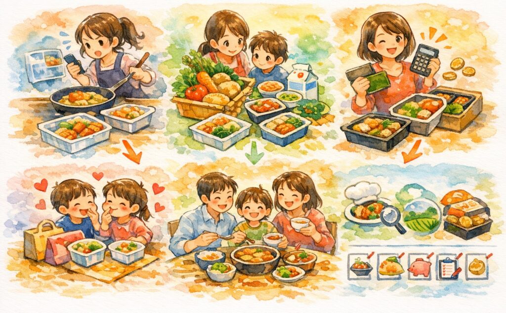まとめ：子供向け食事宅配サービスの選び方｜幼児から学童まで忙しいママが後悔しないポイント完全整理