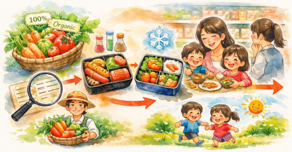 まとめ:無添加・無農薬にこだわる宅配弁当はある?保存料や着色料の表示の見方と選び方まとめ