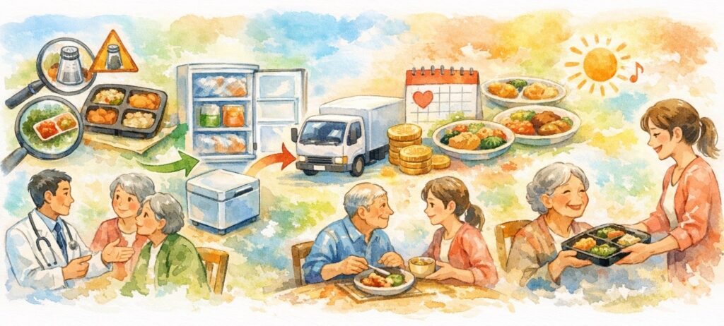 まとめ：高齢者向け減塩宅配食おすすめ6選｜塩分制限食の選び方と親への上手な導入のコツ