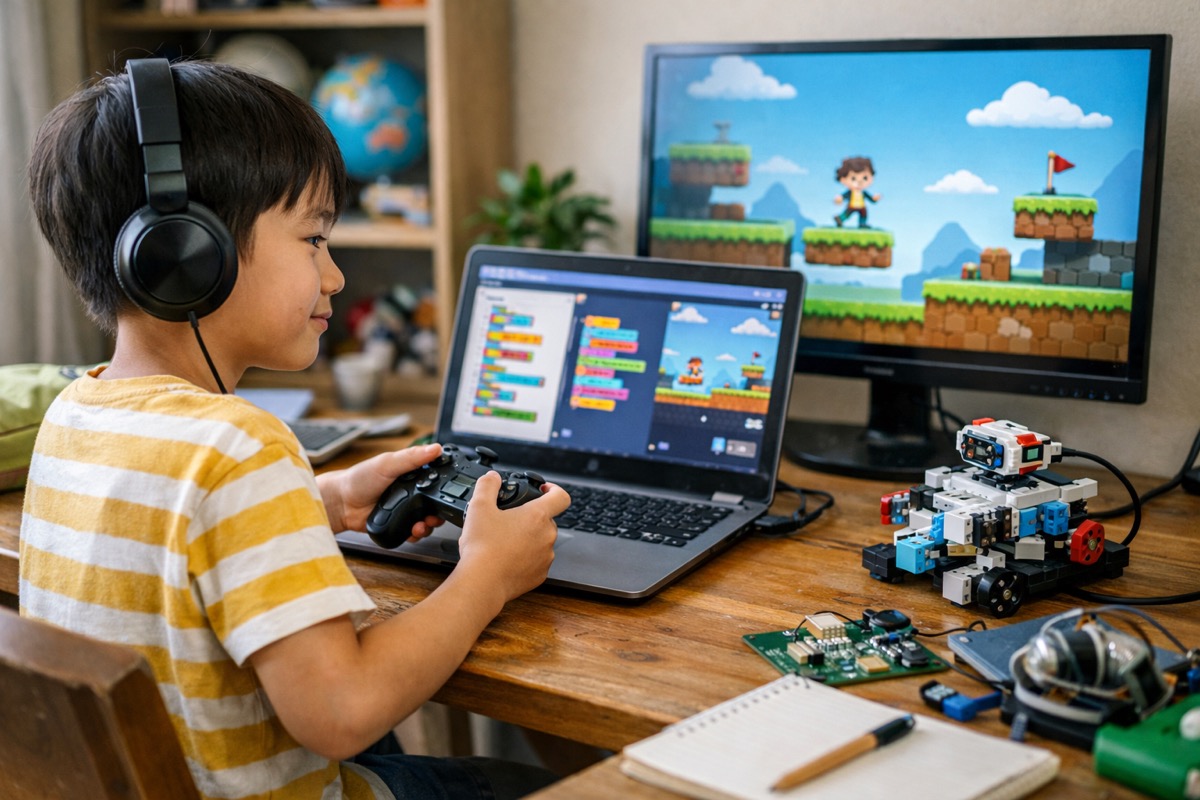 ゲームで学べる小学生向けプログラミングおすすめ教材！無料で楽しく続ける方法を徹底解説