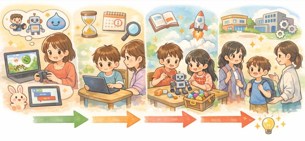 まとめ：ゲームで学べる小学生向けプログラミングおすすめ！楽しく続ける方法と教材