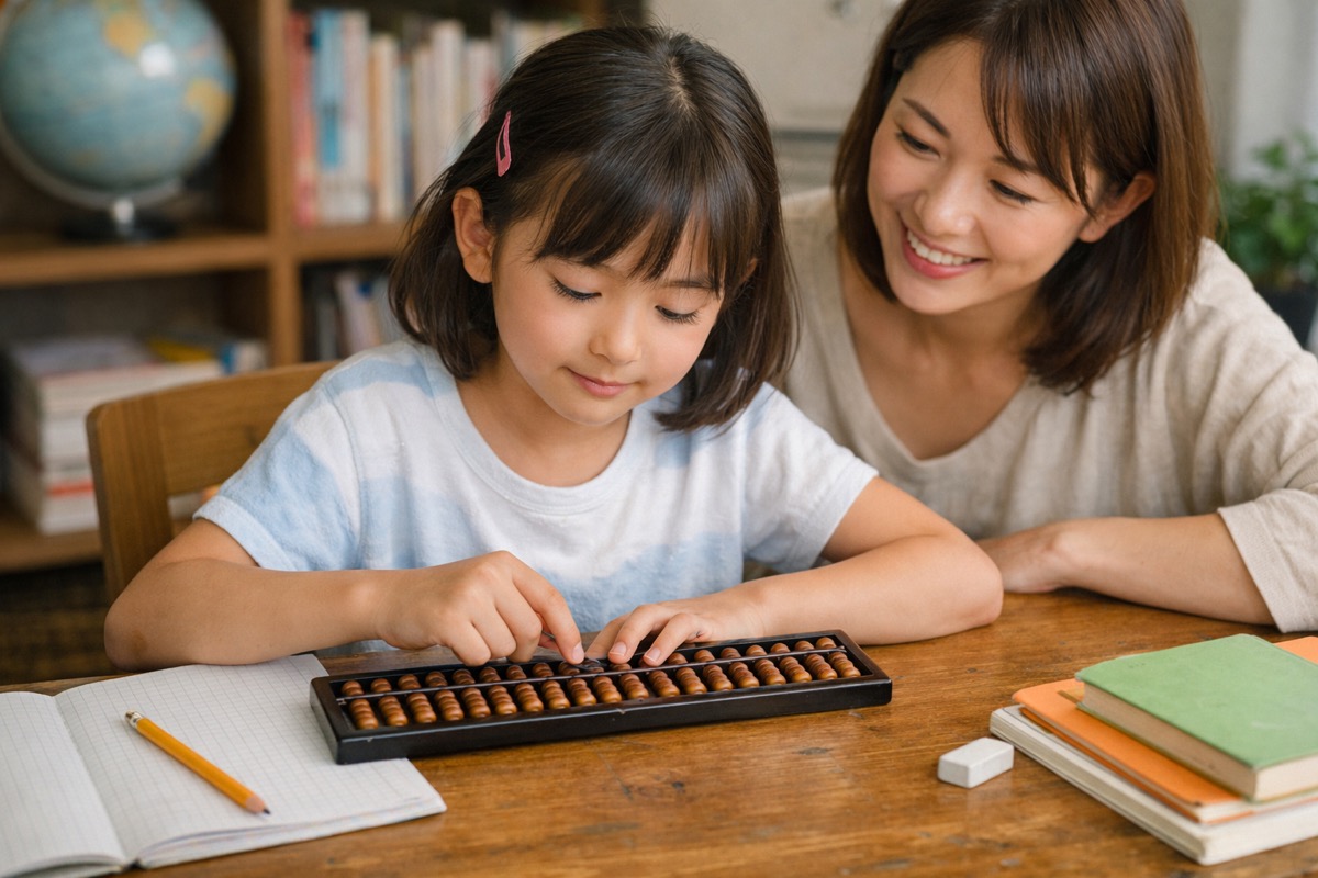 小学生へのそろばんの教え方｜初めてでも親が教えられる基本手順・教室の選び方と上達のコツを解説