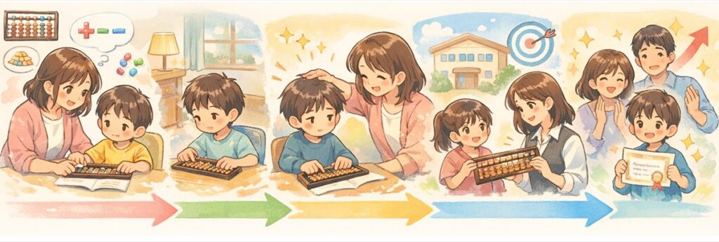 まとめ：小学生へのそろばんの教え方！初めてでも親が教えられる基本の手順とコツ