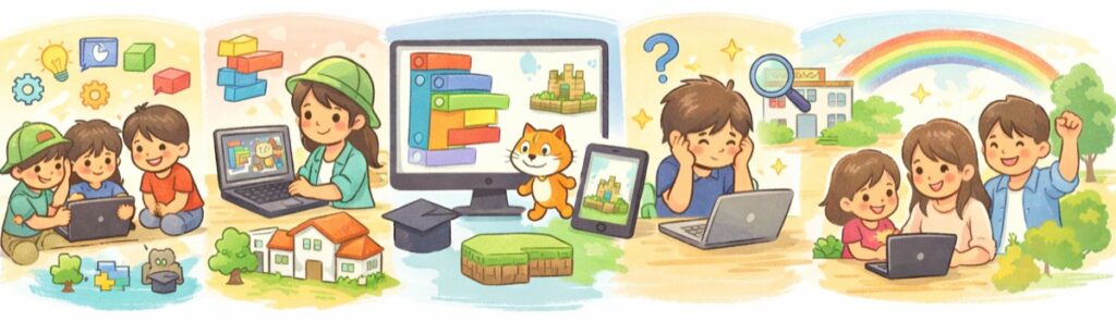 まとめ：マイクラで小学生がプログラミングを学ぶ方法！教育版の使い方と学習効果を解説
