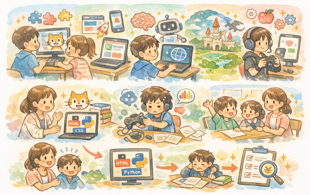 まとめ：中学生が最初に学ぶべきプログラミング言語は？目的別のおすすめと理由