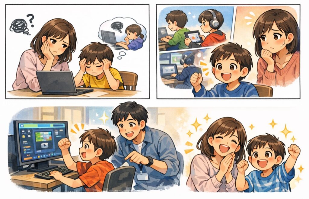 小学生のパソコン・IT系習い事おすすめ！プログラミングから動画編集まで種類・費用・選び方を解説