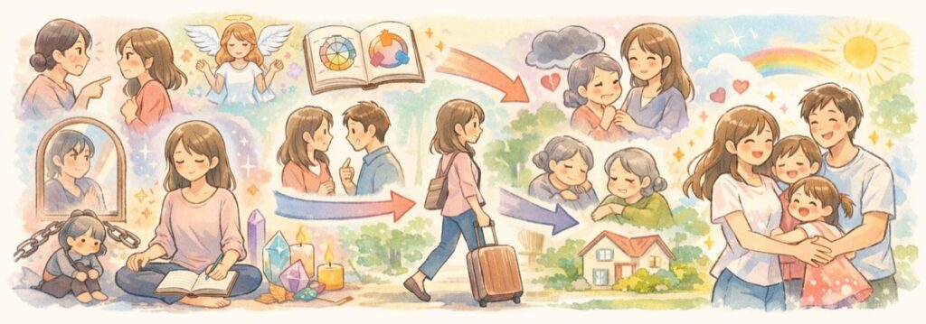 まとめ:姑が嫌いでスピリチュアルに頼りたくなるとき|まず整えたい現実の対処