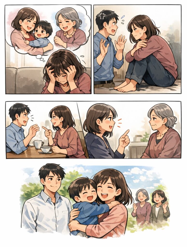 義母が孫にべったりで怖い…孫の取り合いが起きる理由と子どもを守る具体的な線引き方法