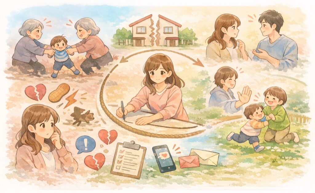 まとめ：嫁姑で孫の取り合いになる理由と子どもを守るための線引きのコツ