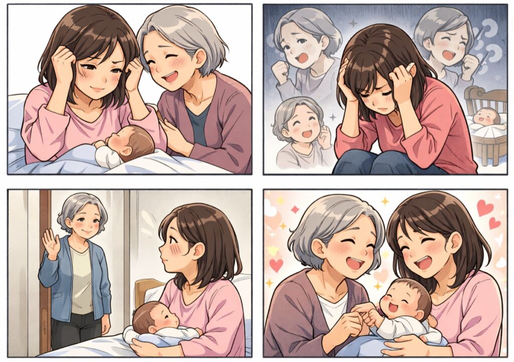 姑が出産した嫁にかける言葉｜喜ばれる一言と嫌われる地雷フレーズを産後の本音から整理