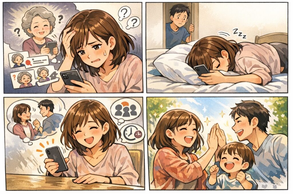 姑からのLINEがうざいと感じている人へ｜返信ストレスを減らす角の立たない返し方