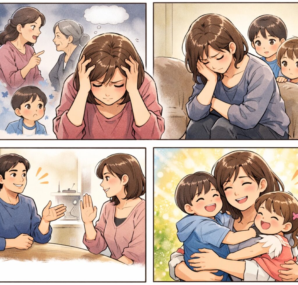 嫁姑問題が子どもに与える影響とは｜孫を守るために今すぐ考えたい距離感と対処法