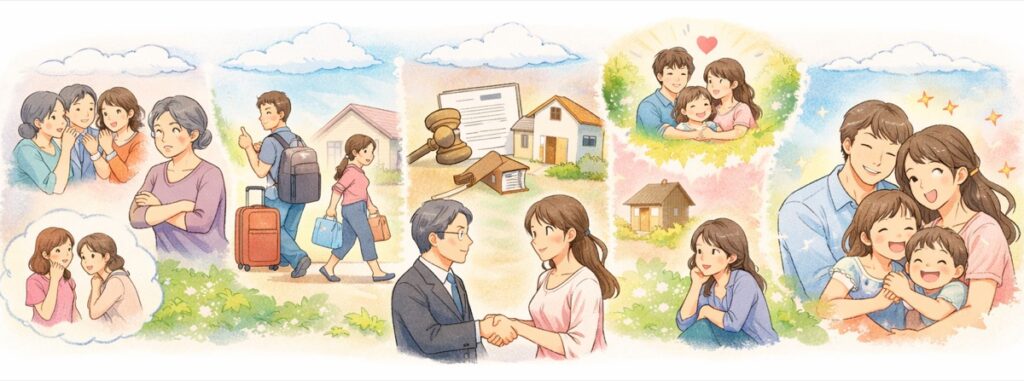 「憎い気持ちよりも、この人は可哀想だと思うようになってから、不思議と姑のことを考える時間が減りました。憎む価値もないと思えたとき、ようやく自分の時間が戻ってきた気がしました」