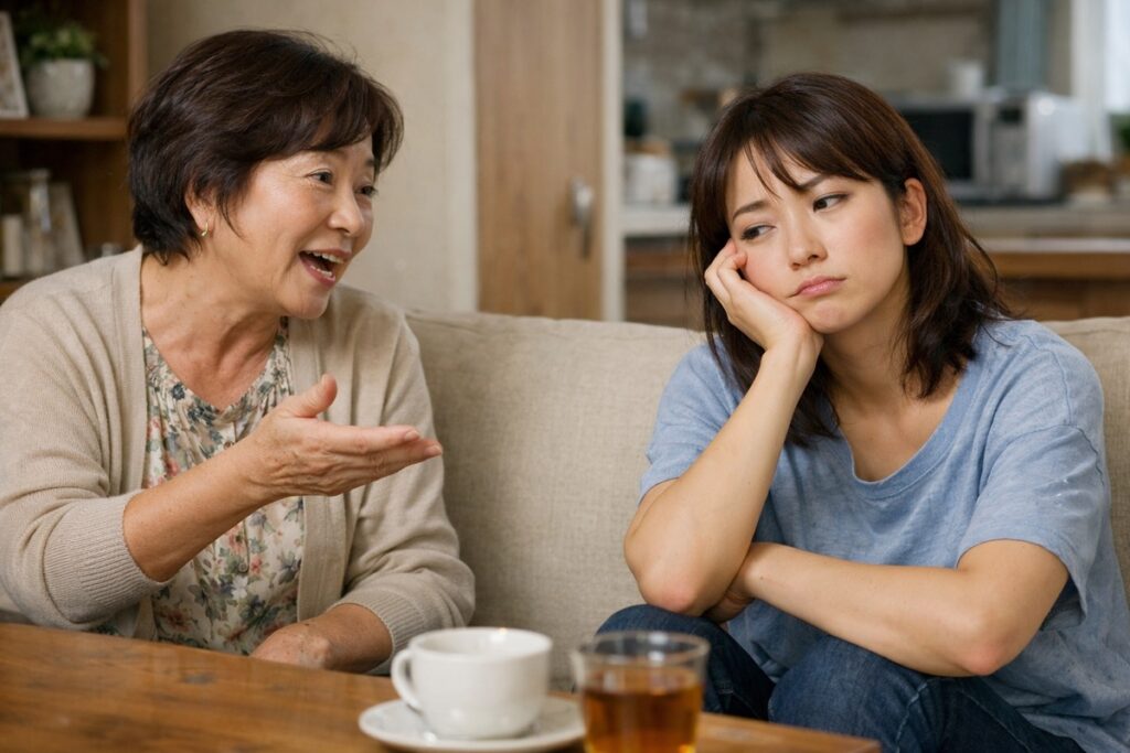姑が自分の話ばかりする心理とは？会話泥棒な義母をしんどくならずに受け流す方法