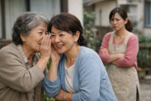 嫁の悪口を言いふらす姑の心理とは？面と向かっては優しいのに陰で言う本当の理由と傷つかない対処法
