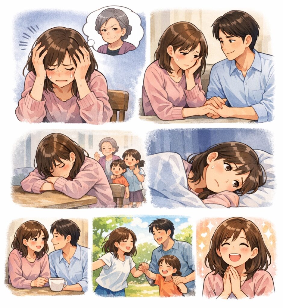 旦那は好きだけど姑が嫌いでストレス限界のとき|夫婦仲を壊さない距離の置き方と本音の伝え方