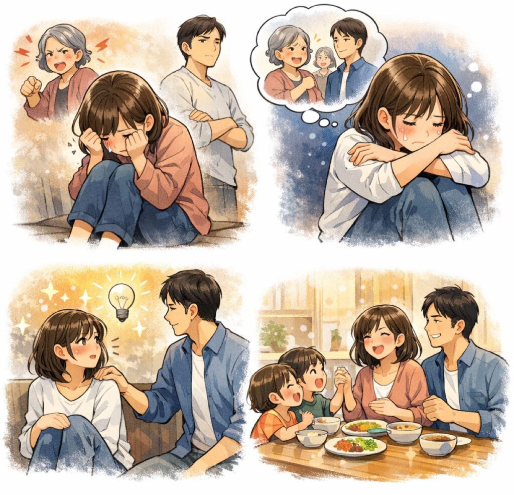 嫁姑問題で旦那が悪いと言われる理由｜夫が義母の味方をする心理と、妻が今すぐ動くべき対処法