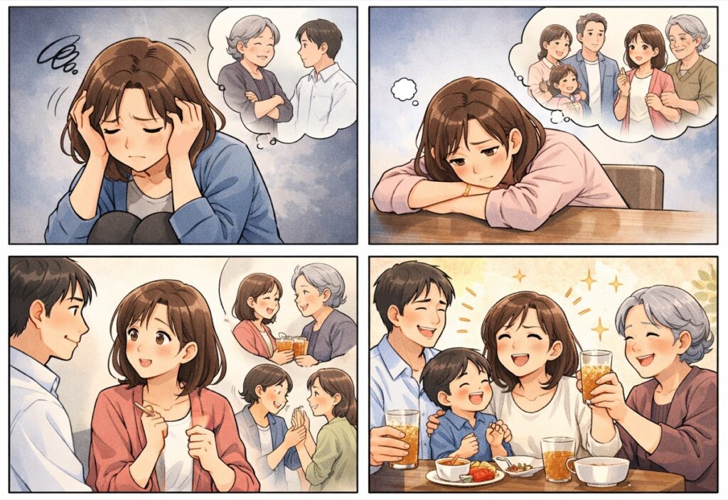 嫁姑と仲良くするには?難しい姑との距離感の作り方と実践できるコミュニケーション術