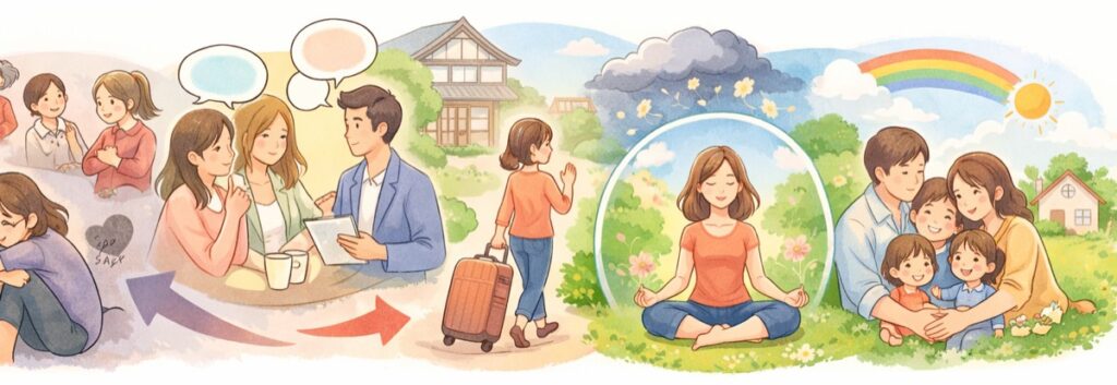 まとめ:姑の暴言が忘れられないときは?心の傷を深くしない気持ちの整理法
