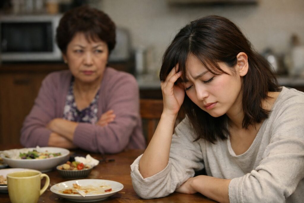 姑の対抗意識に悩む嫁へ｜息子をとられた心理と、消耗しきる前にできる5つの対策