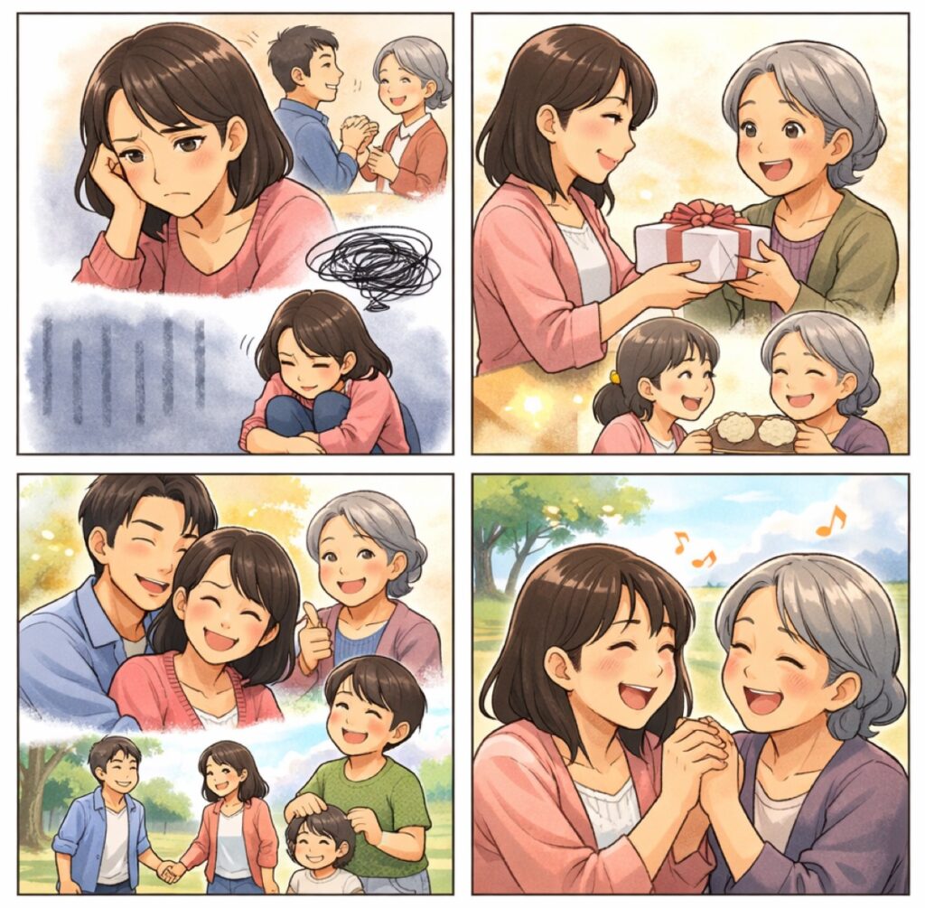 嫁姑の仲良しエピソードから学ぶ｜うまくいく関係に共通する考え方とギクシャクが消えた理由