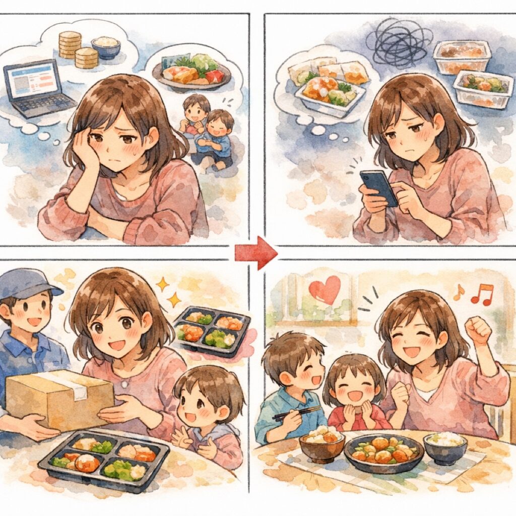 栄養バランスが良い宅食を無理なく続ける選び方｜仕事と育児を両立するママが徹底比較した5基準