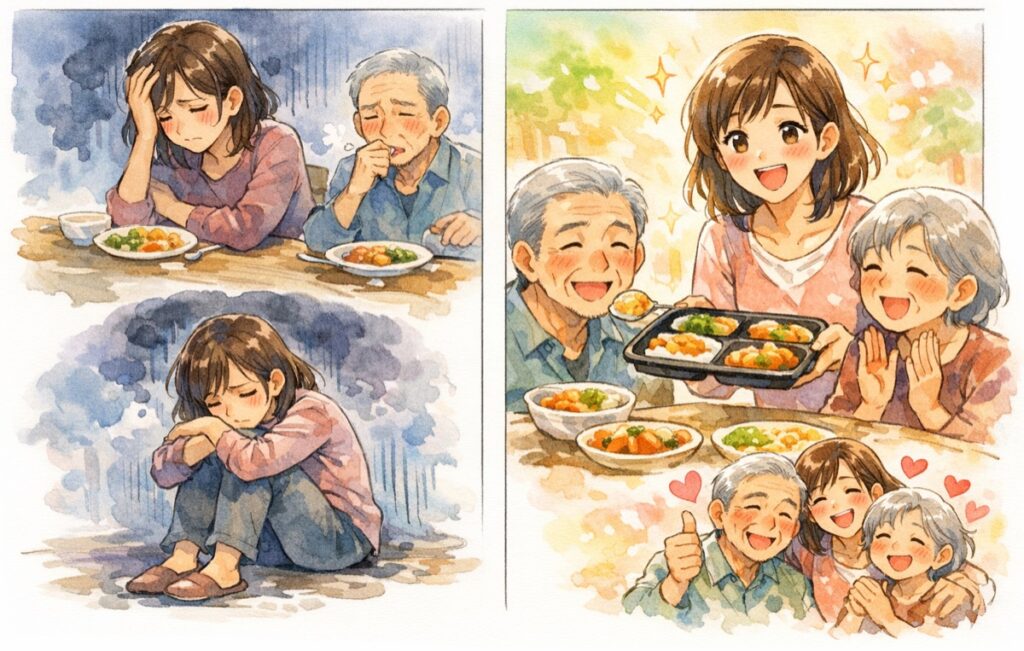 高齢者向け柔らかい食事宅配の選び方|やわらか食・ムース食の違いと失敗しないサービス比較