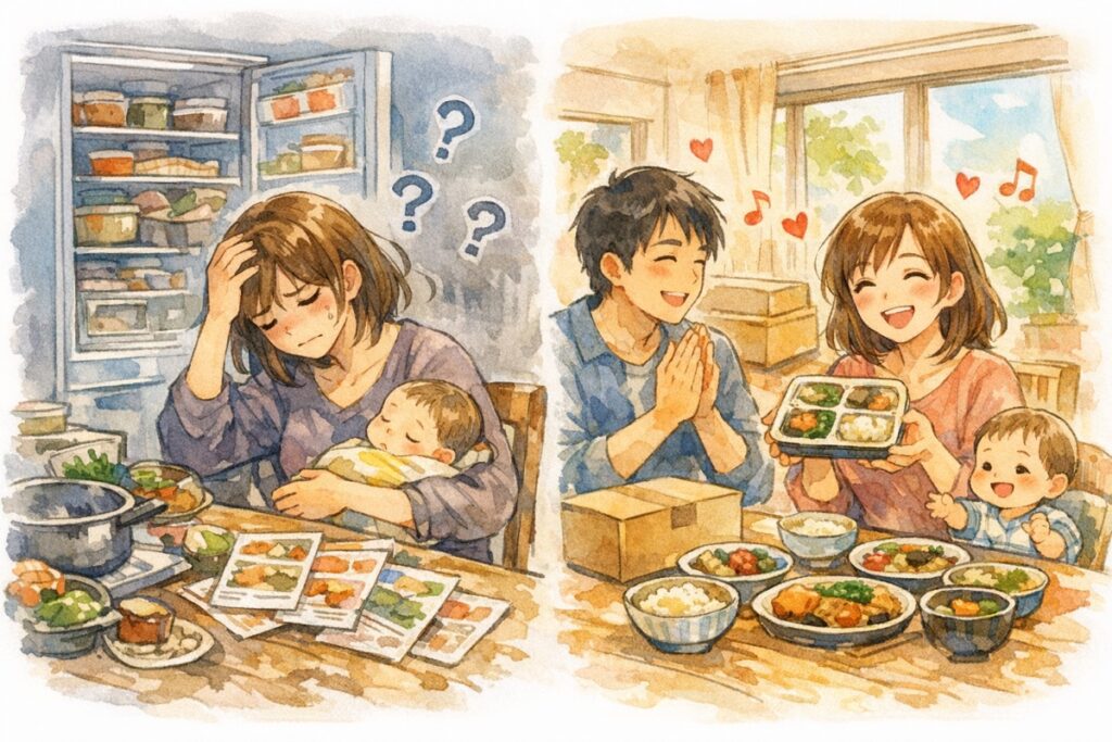 産後の食事宅配の選び方｜無添加・栄養重視で家事負担を減らして続けやすいサービス比較
