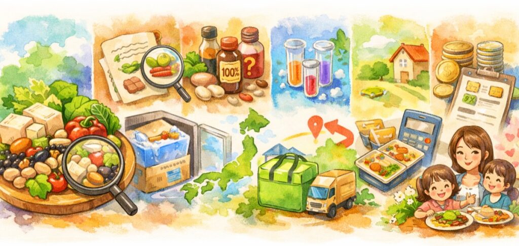 まとめ:ヴィーガン向け宅食の選び方|続けやすさと栄養面の確認ポイント