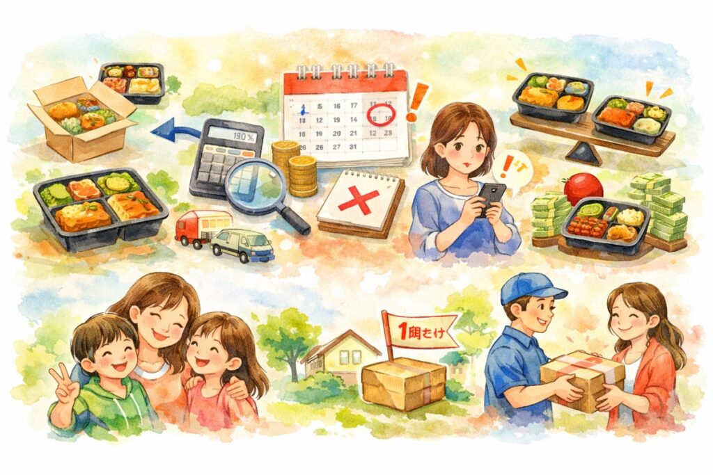 まとめ：宅食の初回割引はお得？申し込む前に確認しておきたい注意点