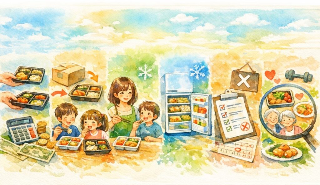まとめ：安くて美味しい宅食を送料込みで選ぶコツ｜後悔しない比較ポイントと節約術まとめ