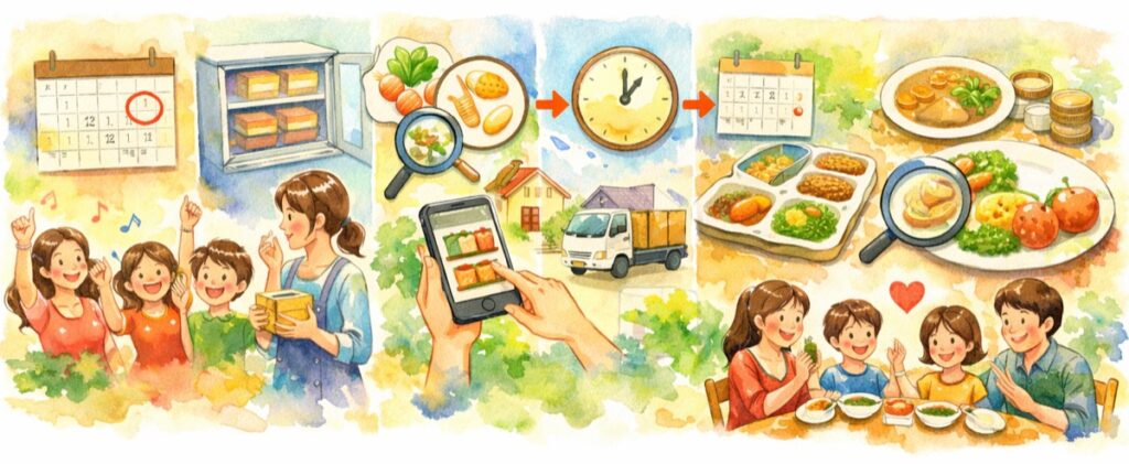 まとめ：宅食を週1だけ使うのはあり？冷凍弁当の選び方と家族のアレルギー対応まで全解説