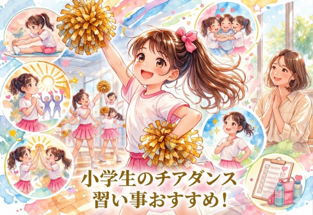 小学生のチアダンス習い事おすすめ！明るく元気に育つ魅力と教室の選び方完全ガイド