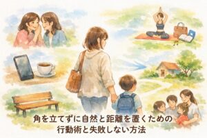 ママ友を疎遠(フェードアウト)にしたい…角を立てずに自然と距離を置くための行動術と失敗しない方法