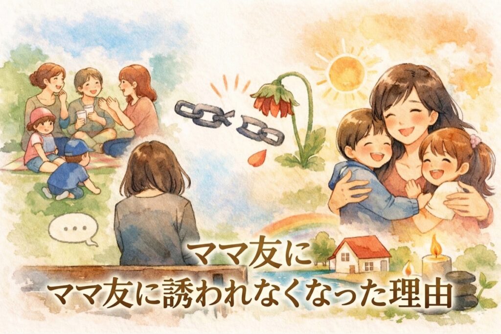 ママ友に誘われなくなった理由と気持ちの整え方｜突然外された時に読む対処法