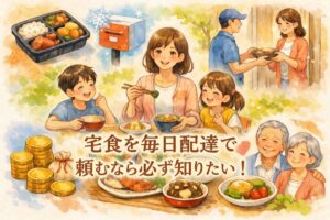 宅配食を毎日配達で頼むなら必ず知りたい！飽きない選び方と受け取りやすさを徹底解説