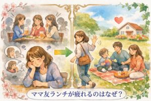 ママ友ランチが疲れるのはなぜ？無理して行かなくていい関係の作り方と気まずくならない断り方