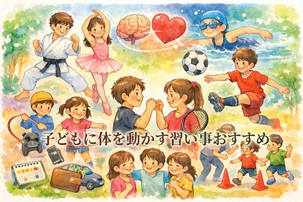 子どもに体を動かす習い事おすすめ9選！運動習慣が未来を変える理由と失敗しない選び方