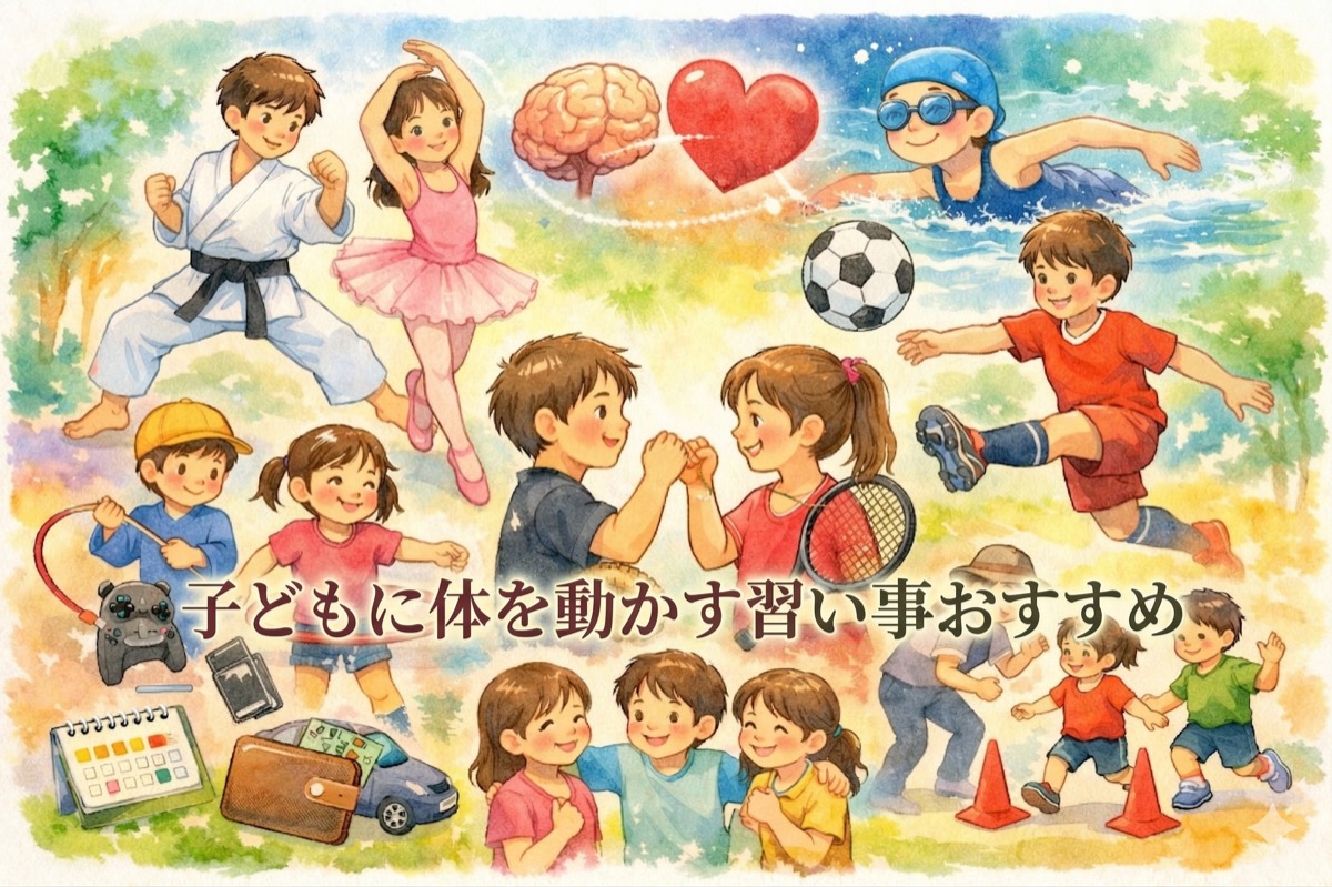 子どもに体を動かす習い事おすすめ9選！運動習慣が未来を変える理由と失敗しない選び方