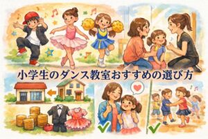 小学生のダンス教室おすすめの選び方｜種類・費用・性格タイプ別の特徴と申し込み前チェックリスト