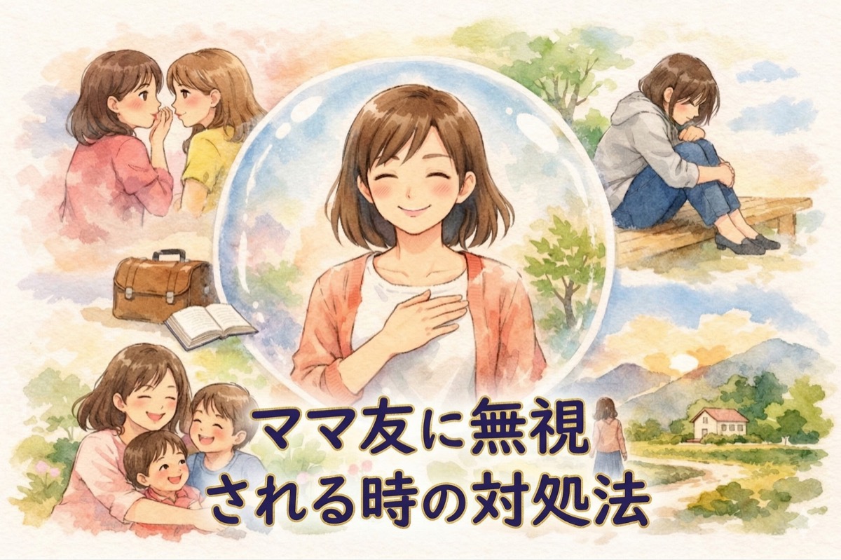 ママ友に無視される時の対処法｜気にしない考え方と心を守る距離の取り方をやさしく整理