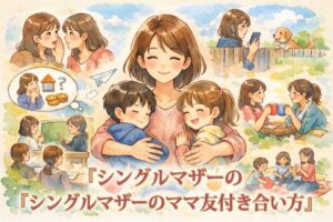 シングルマザーのママ友付き合い方｜距離感・詮索・PTA…気楽に関係を築く7つのヒント